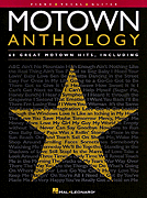 Motown Anthology piano sheet music cover